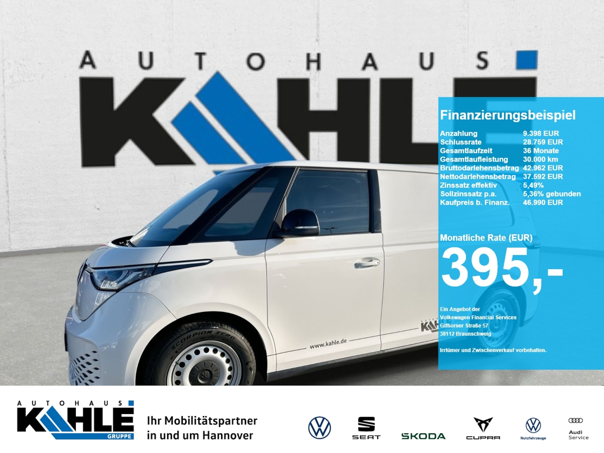 Volkswagen ID. Buzz Cargo Basis-Modell