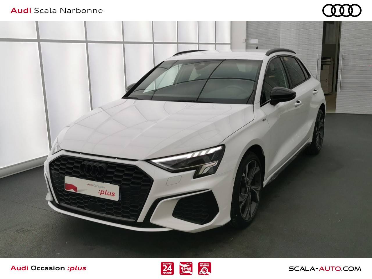 Image about Audi A3 Sportback S line 30 TDI 85 kW (116 ch) S tronic