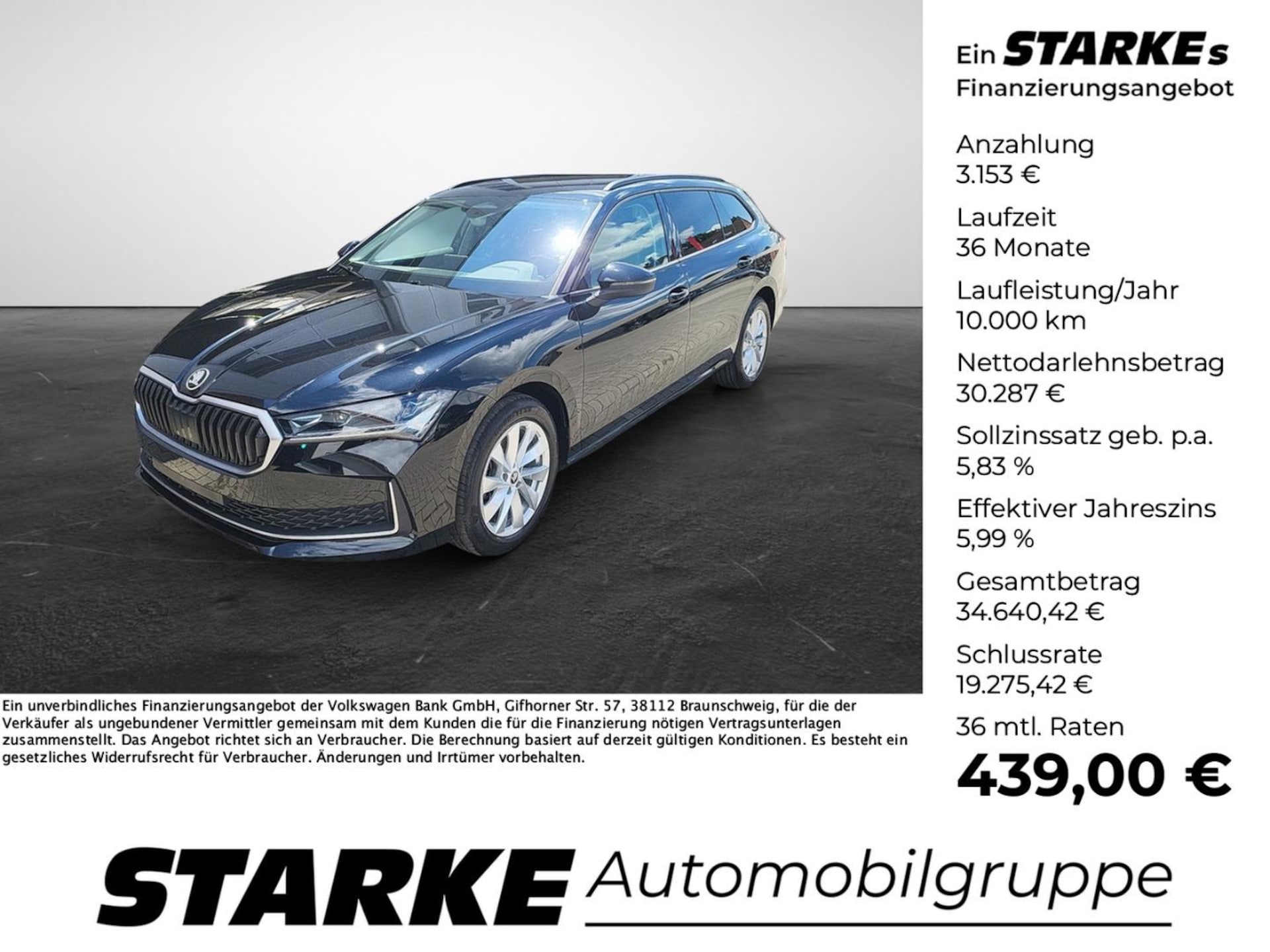 Skoda Superb Combi Selection