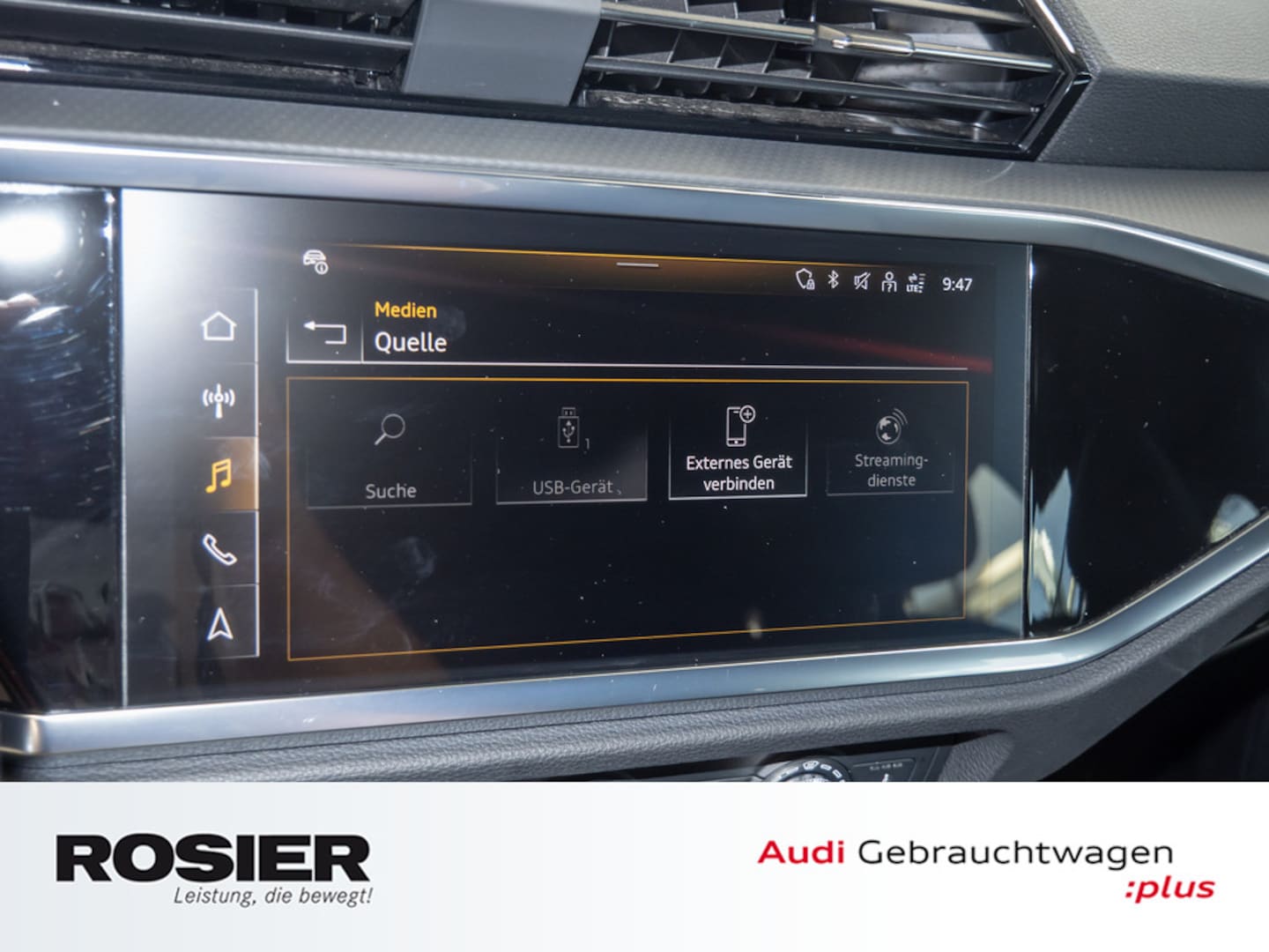 Bild über Audi Q3 Sportback S line 40 TFSI quattro S tronic - für weitere Informationen kontaktieren Sie den Audi Partner