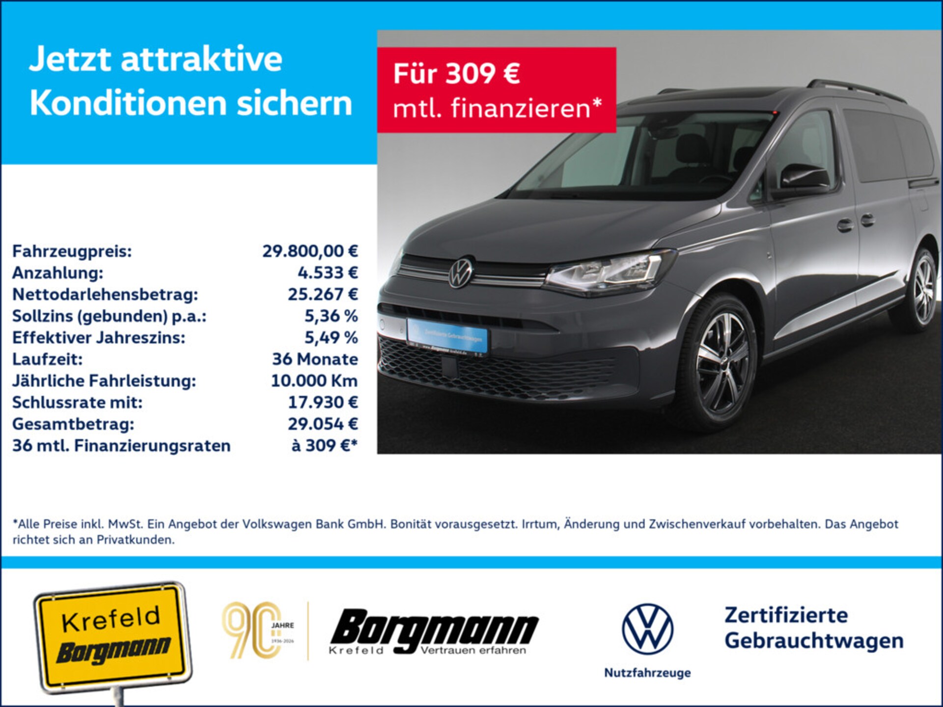Volkswagen Caddy Maxi Life