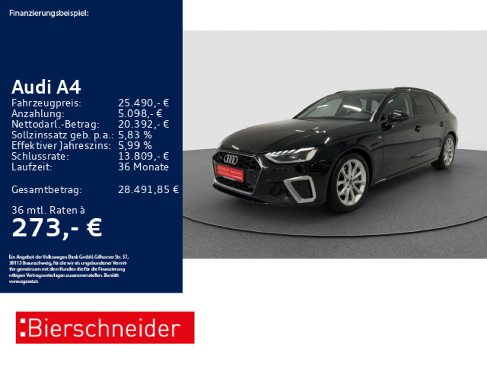 Audi A4 Avant S line