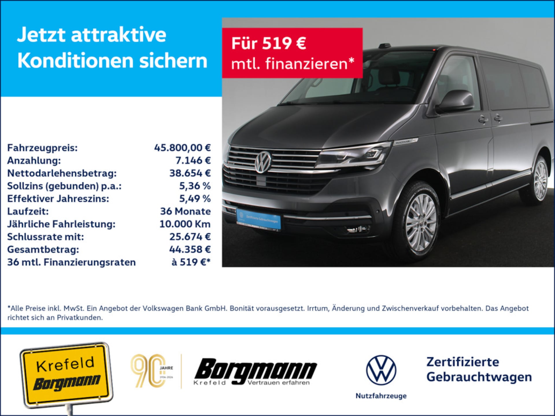 Volkswagen T6.1 Multivan Comfortline