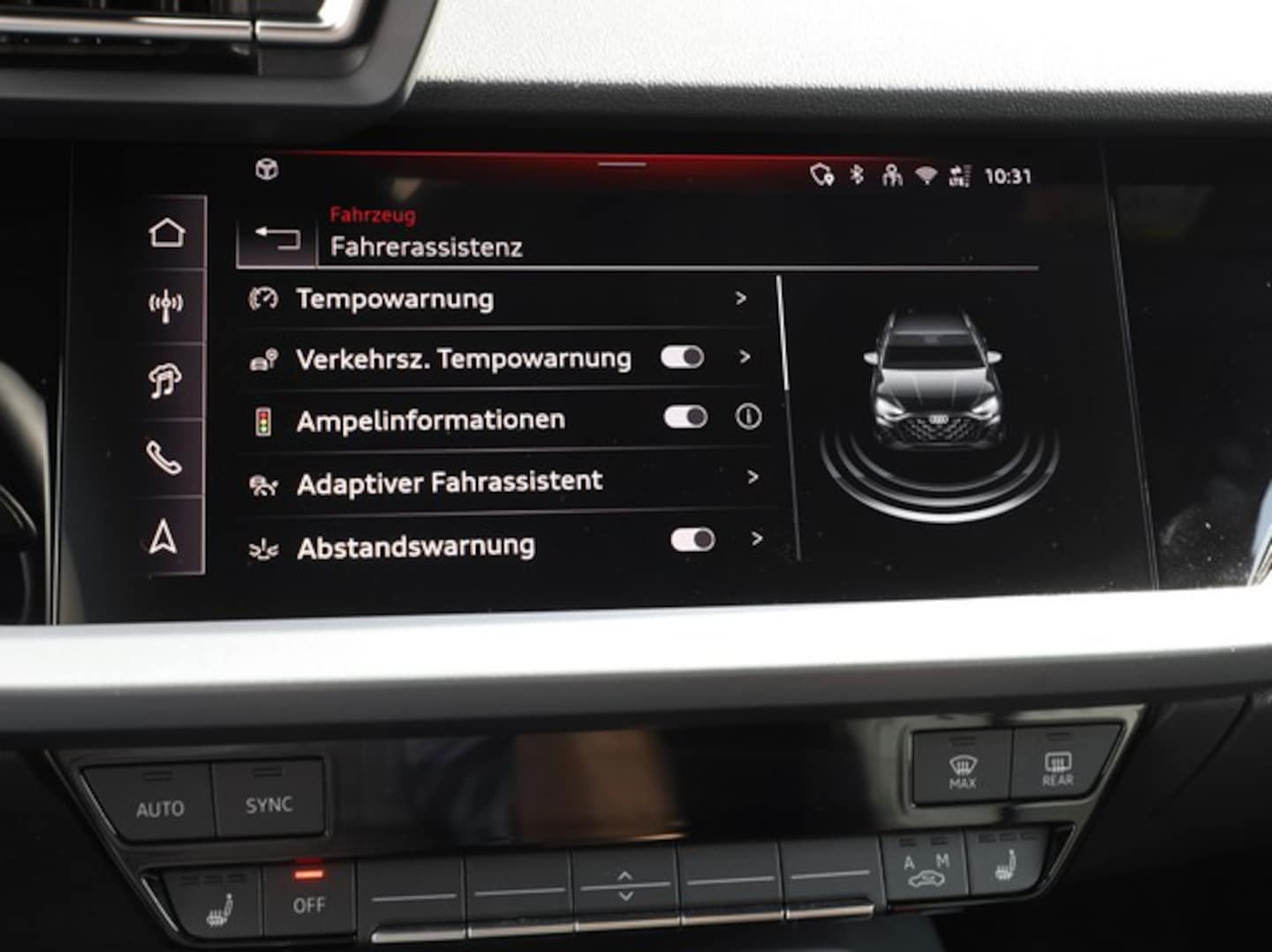 Bild über Audi A3 Sportback S line 35 TFSI S tronic - für weitere Informationen kontaktieren Sie den Audi Partner