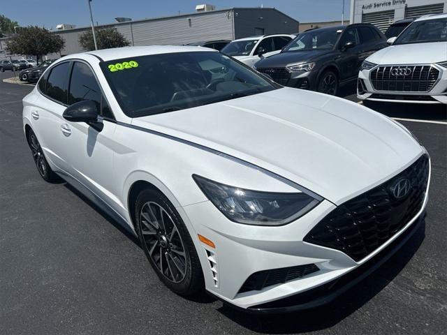 Used 2020 Hyundai Sonata SEL Plus with VIN 5NPEJ4J28LH003830 for sale in Plains Township, PA