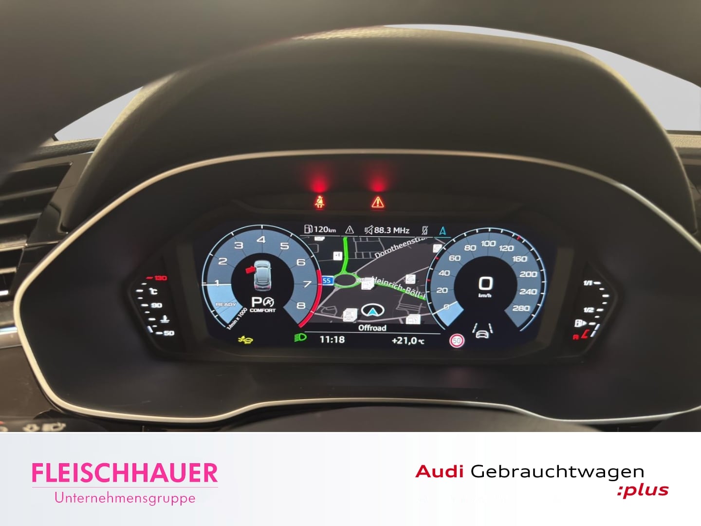 Bild über Audi Q3 Sportback TFSI 110 kW S tronic - für weitere Informationen kontaktieren Sie den Audi Partner