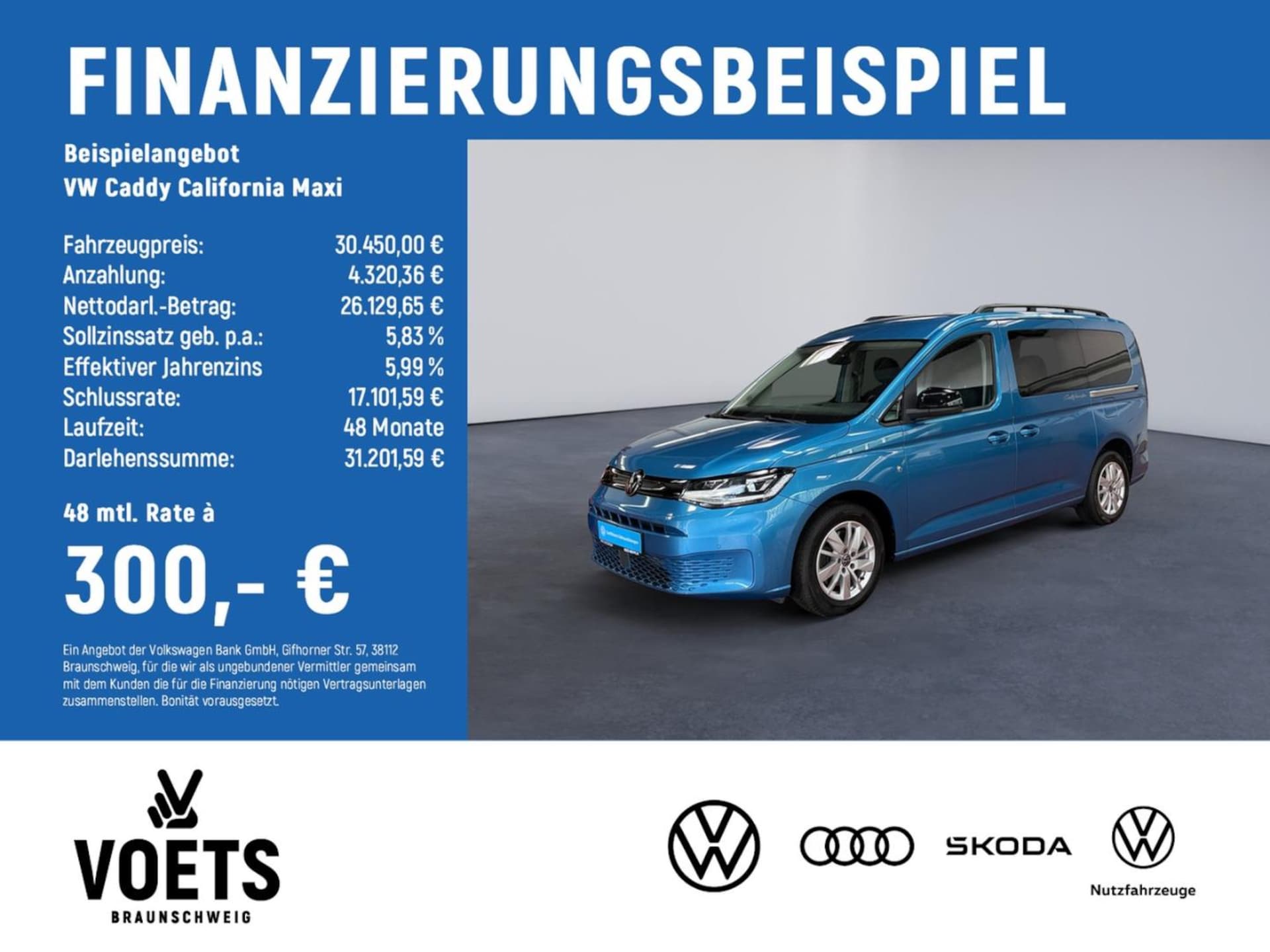 Volkswagen Caddy Maxi California