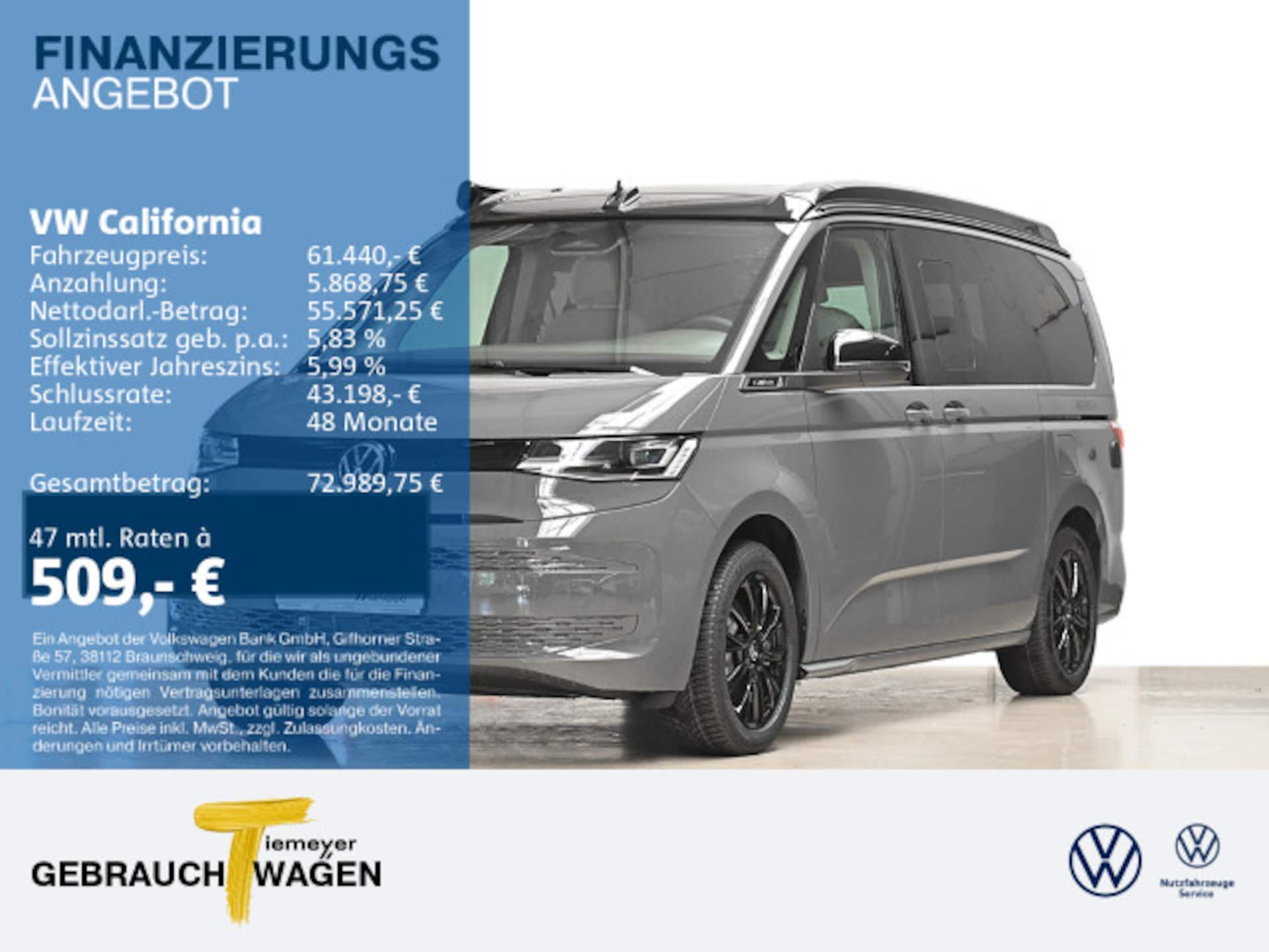 Volkswagen California Beach Camper