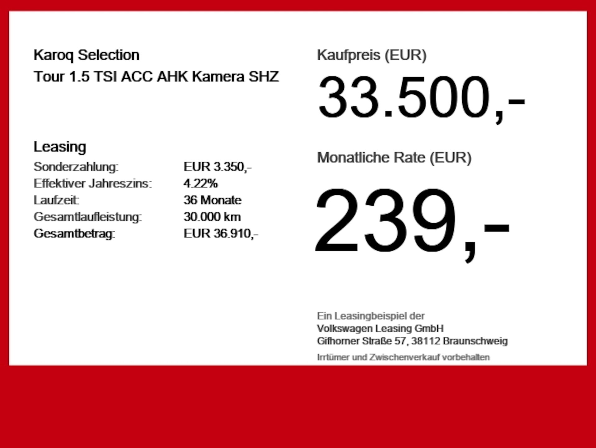 Skoda Karoq Selection