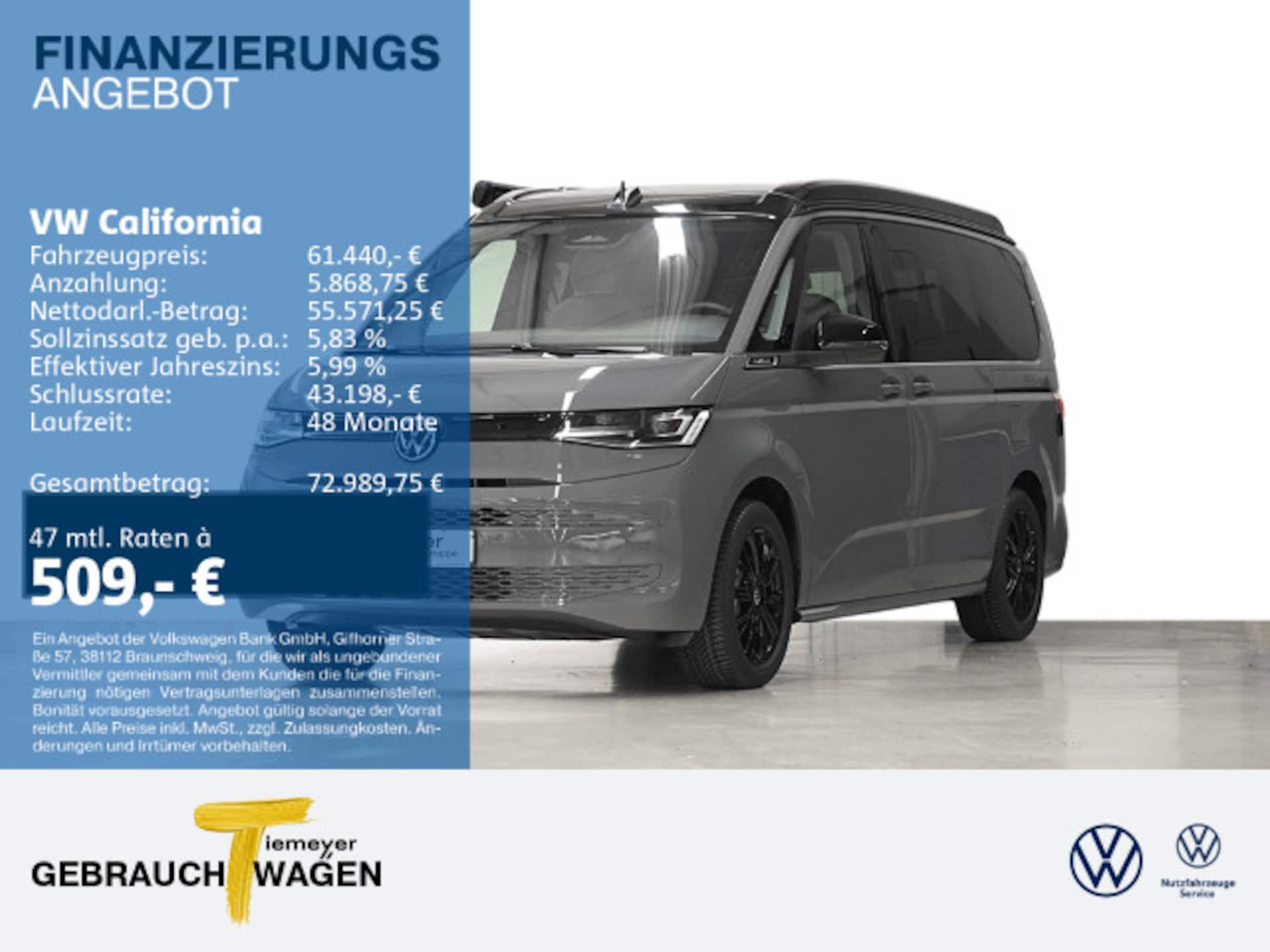 Volkswagen California Beach Camper