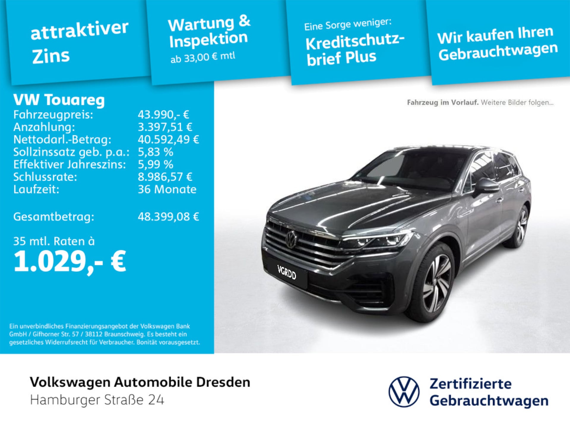 Volkswagen Touareg Basis-Modell