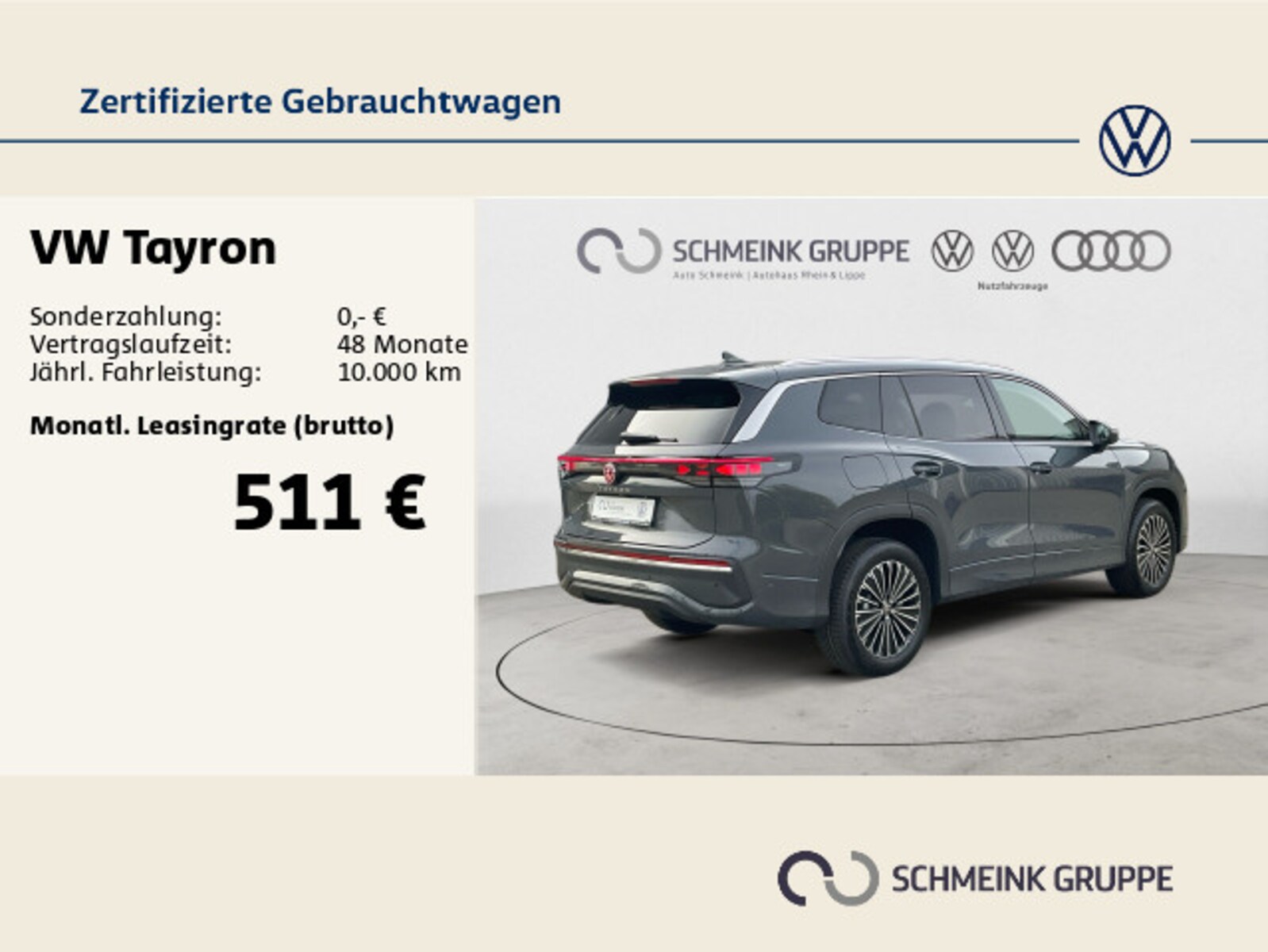 Volkswagen Tayron – Bild 6