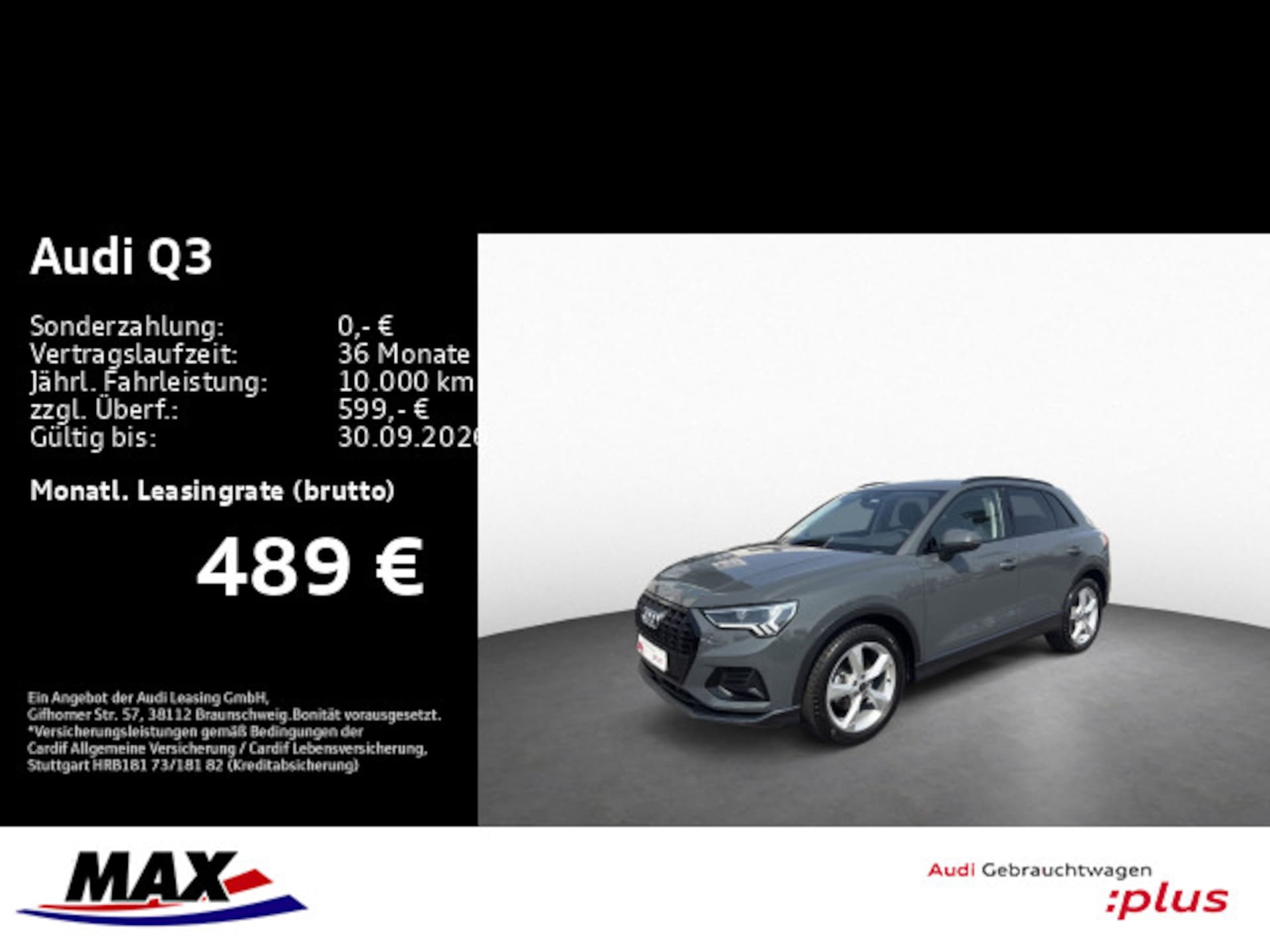 Audi Q3 SUV advanced