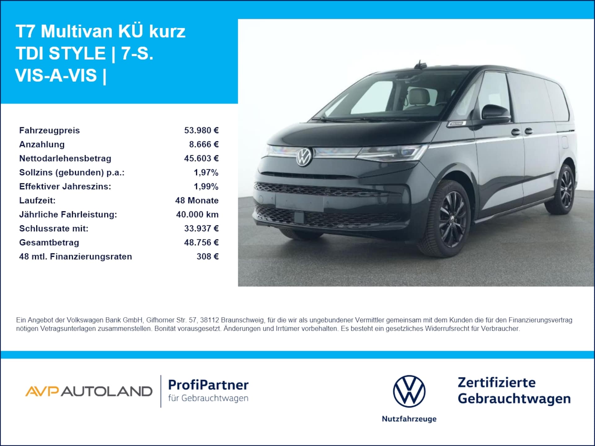 Volkswagen Multivan Style