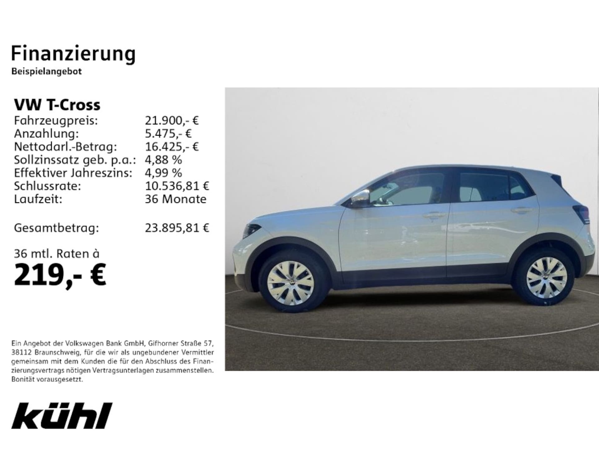 Volkswagen T-Cross Basis-Modell