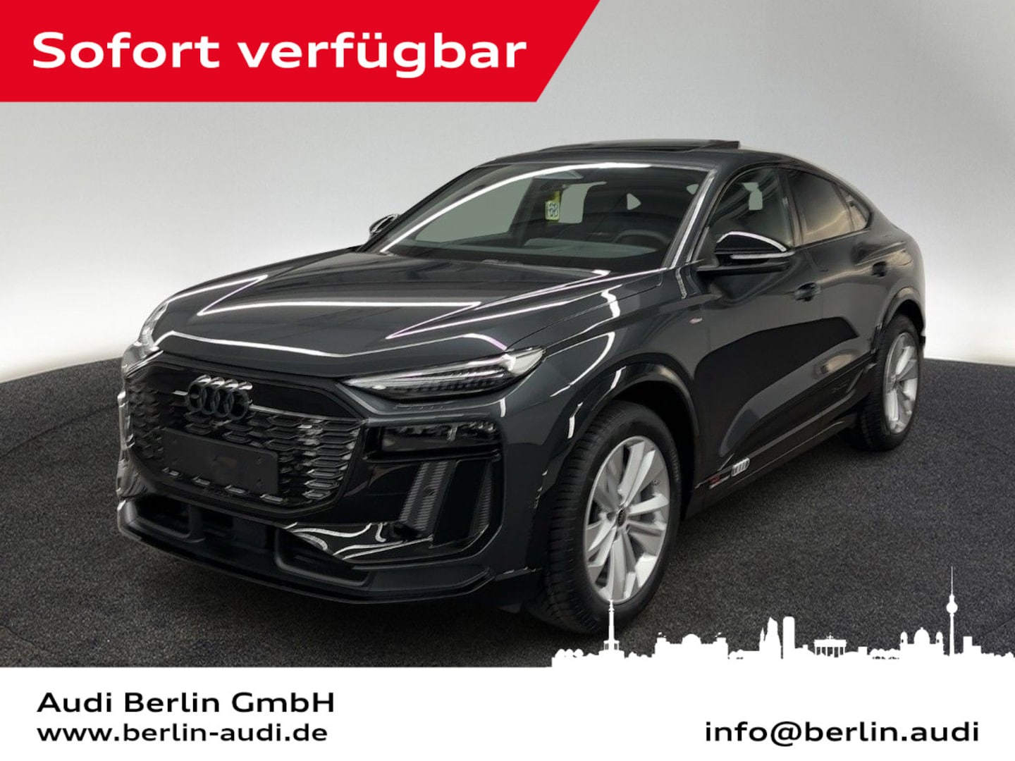 Bild über Audi Q6 Sportback e-tron S line business e-tron quattro 315 kW - für weitere Informationen kontaktieren Sie den Audi Partner