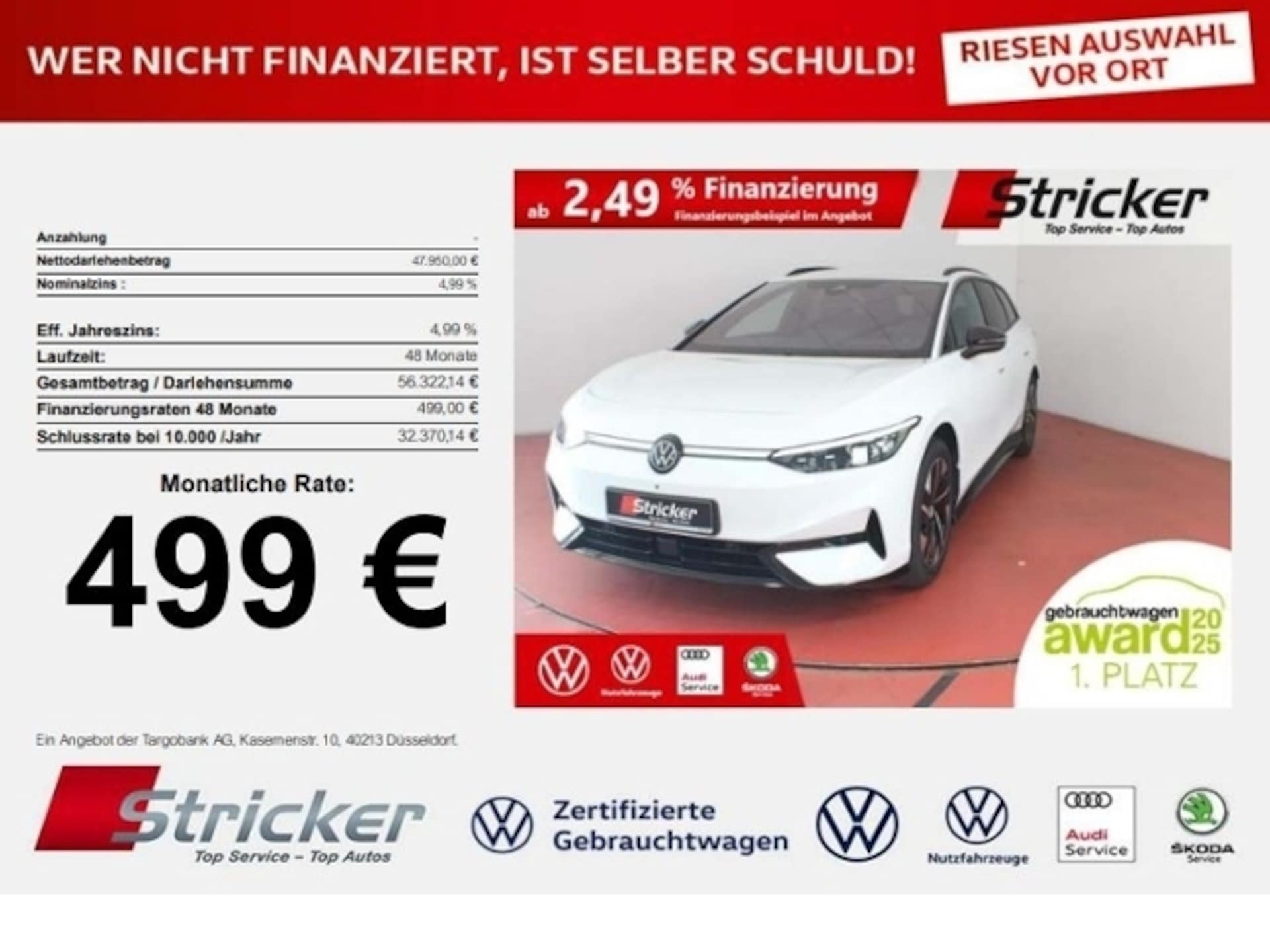 Volkswagen ID.7 Tourer Pro