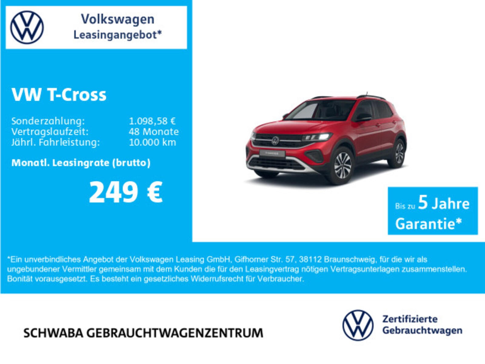 Volkswagen T-Cross – Bild 2