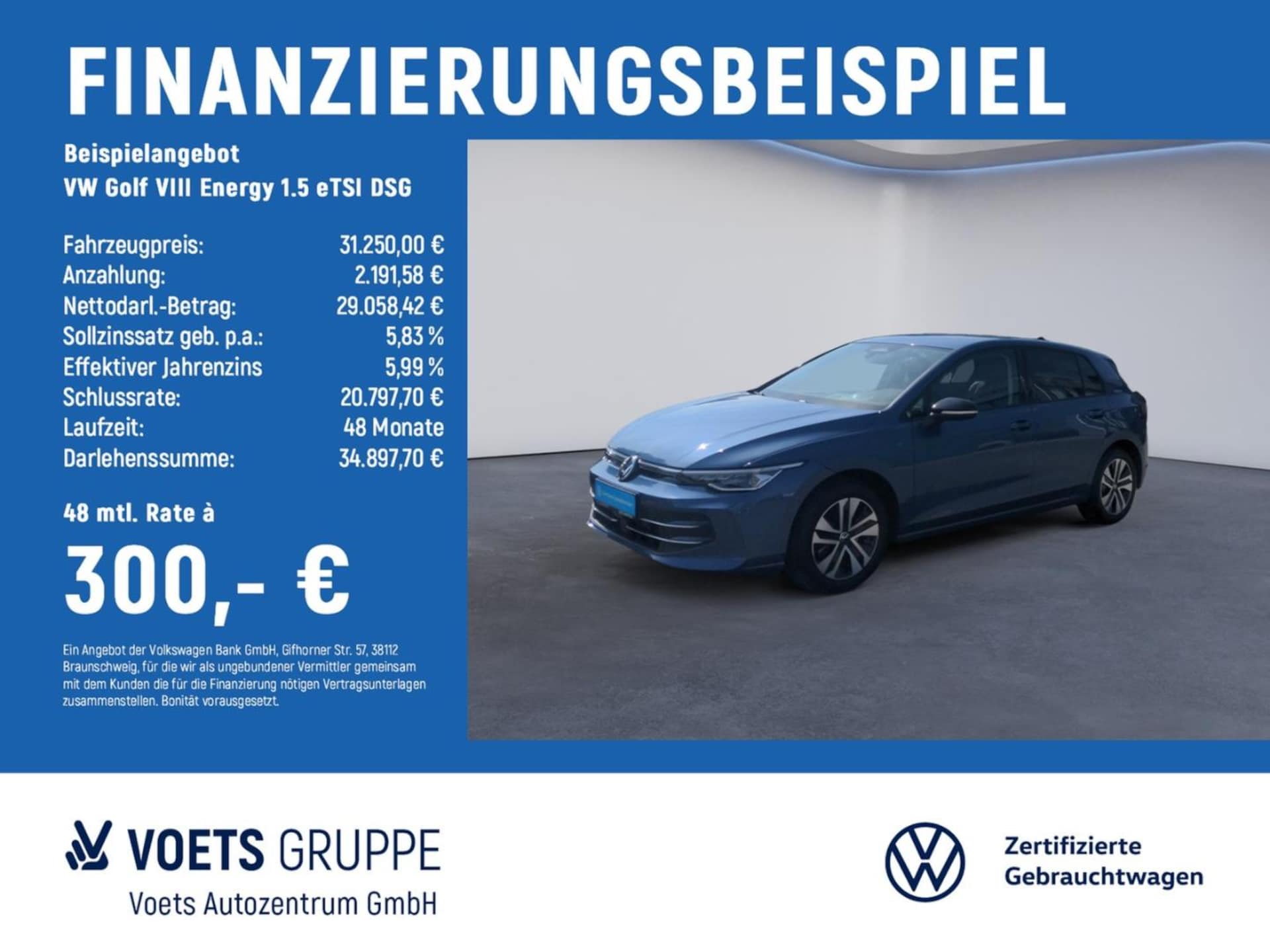 Volkswagen Golf — Volkswagen Golf Golf VIII Energy 1.5 eTSI DSG LED-PLUS+