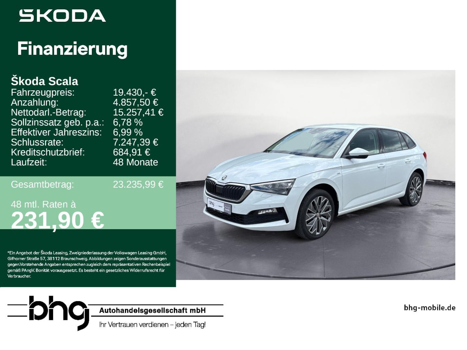 Skoda Scala Tour