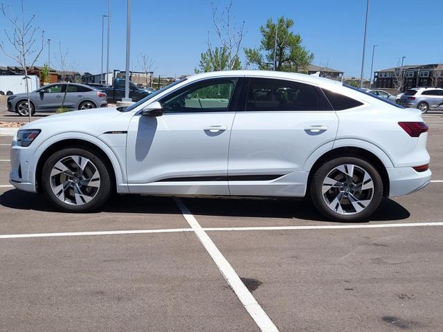 Used 2020 Audi e-tron Sportback Premium Plus with VIN WA12ABGE3LB036108 for sale in Parker, CO
