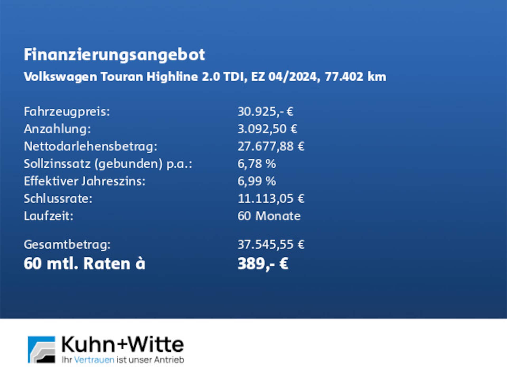 Volkswagen Touran Highline