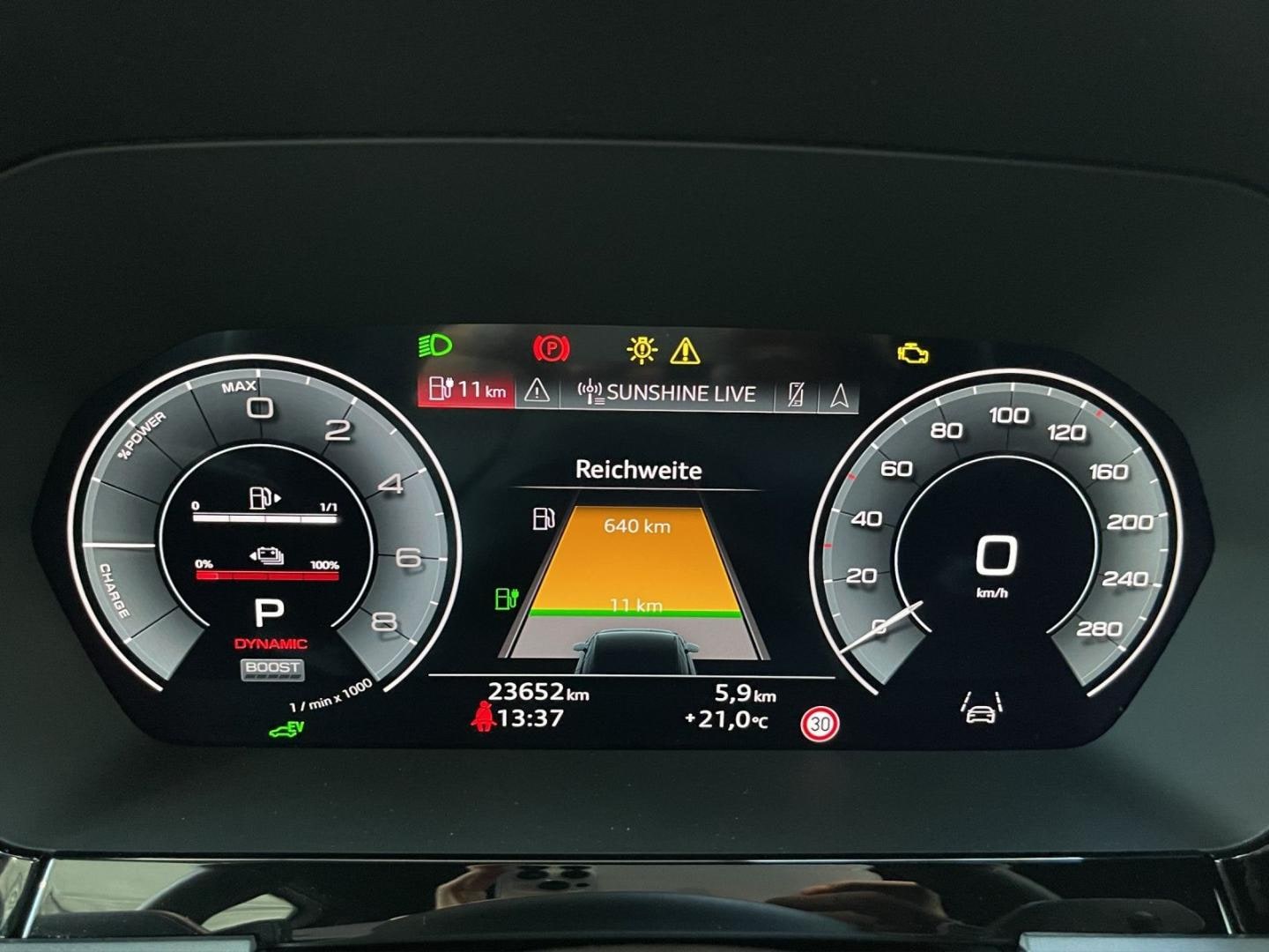 Bild über Audi A3 Sportback TFSI e S line 45 TFSI e S tronic - für weitere Informationen kontaktieren Sie den Audi Partner