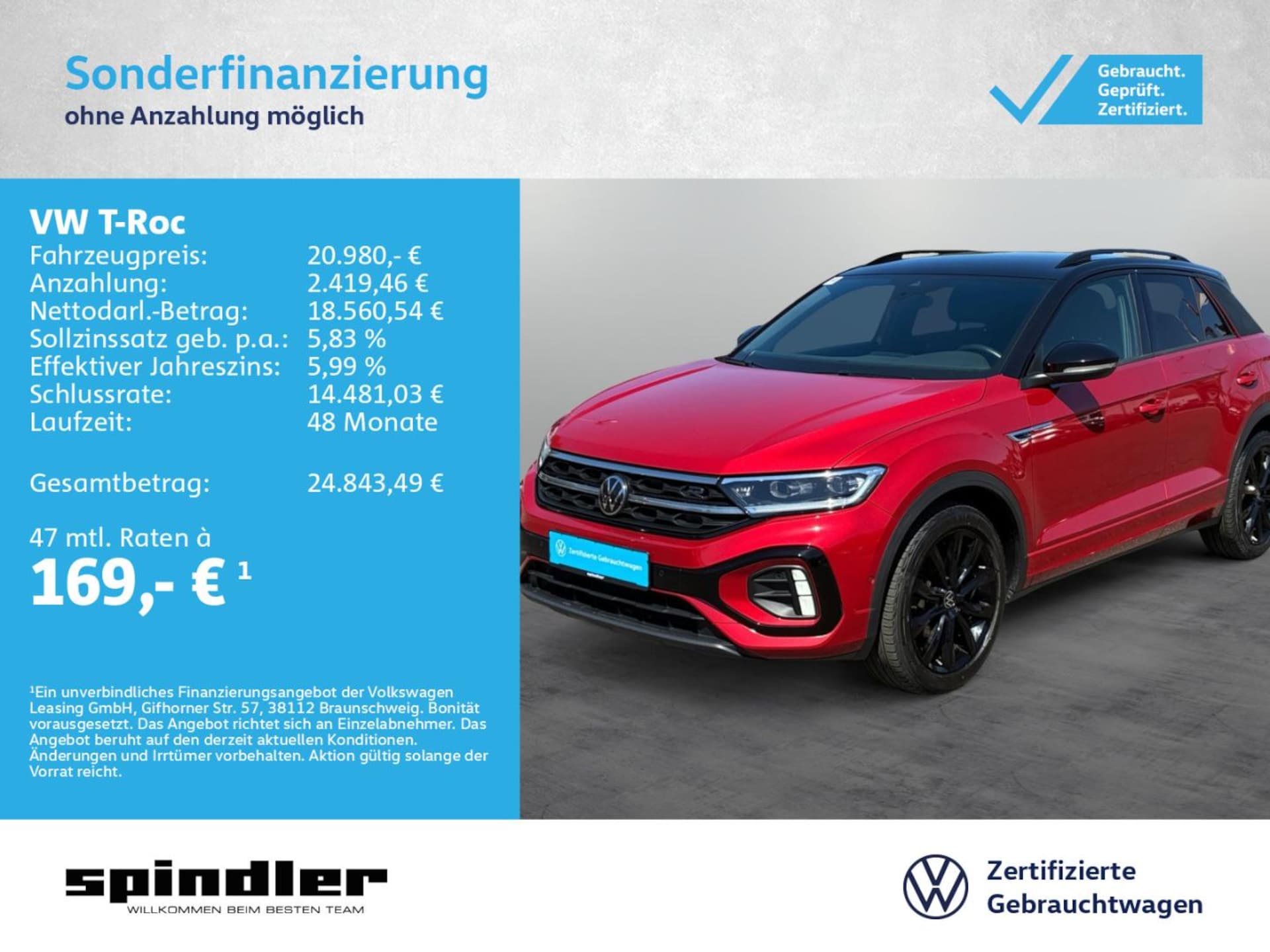 Volkswagen T-Roc R-Line