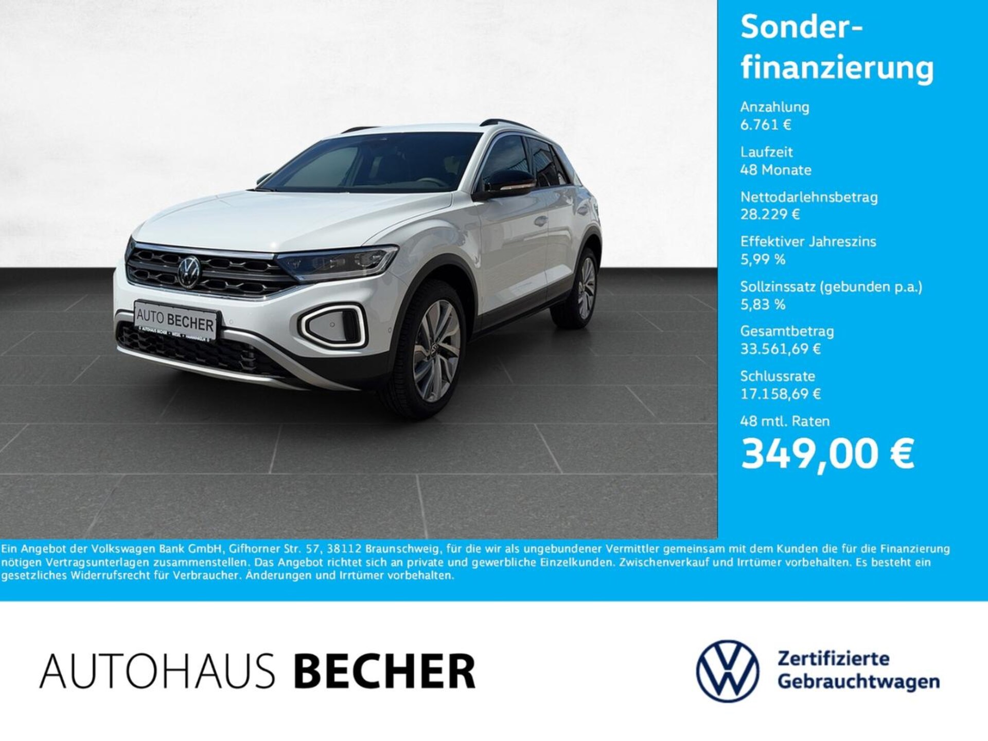 Volkswagen T-Roc Goal