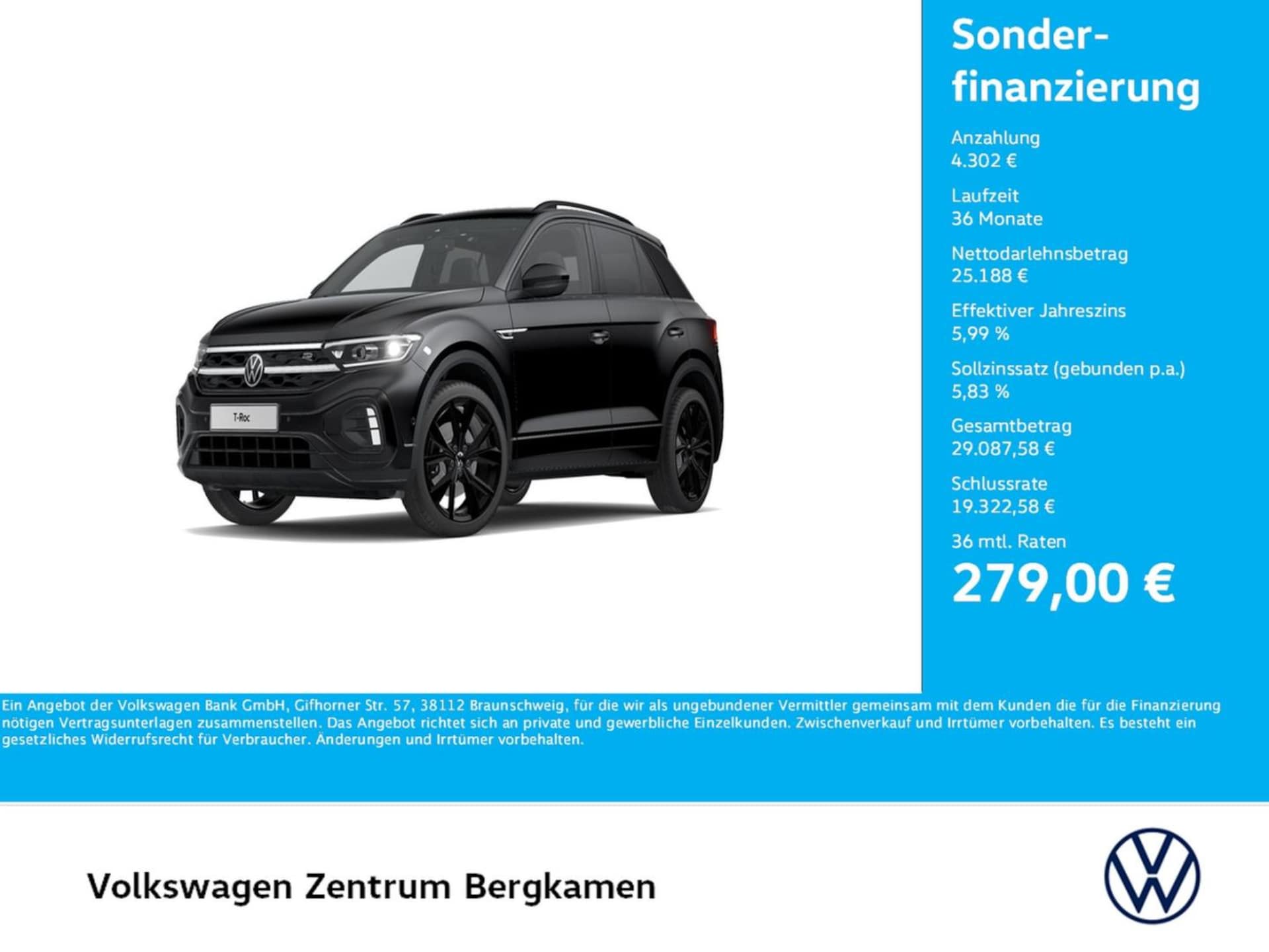 Volkswagen T-Roc R-Line