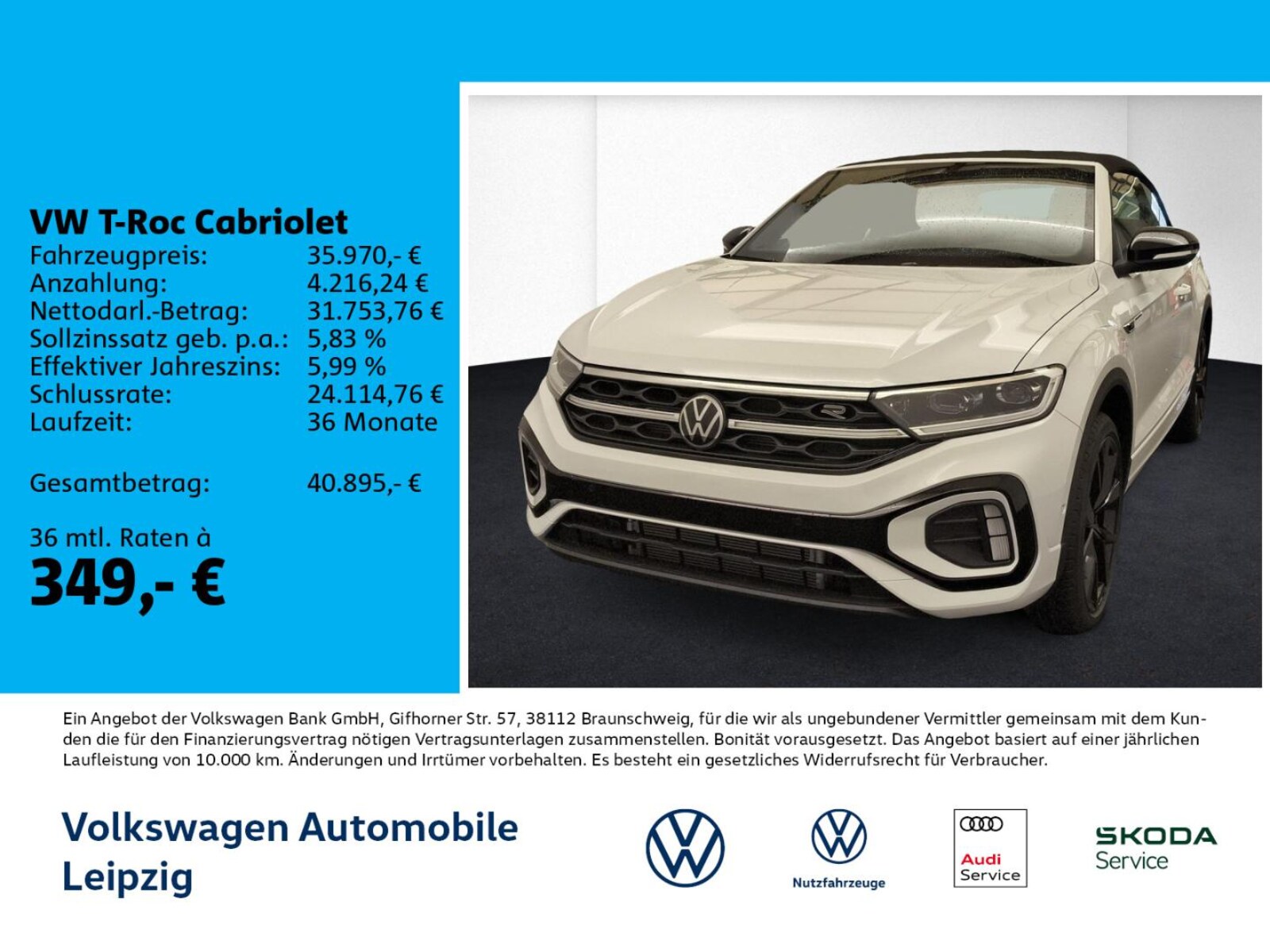Volkswagen T-Roc Cabriolet