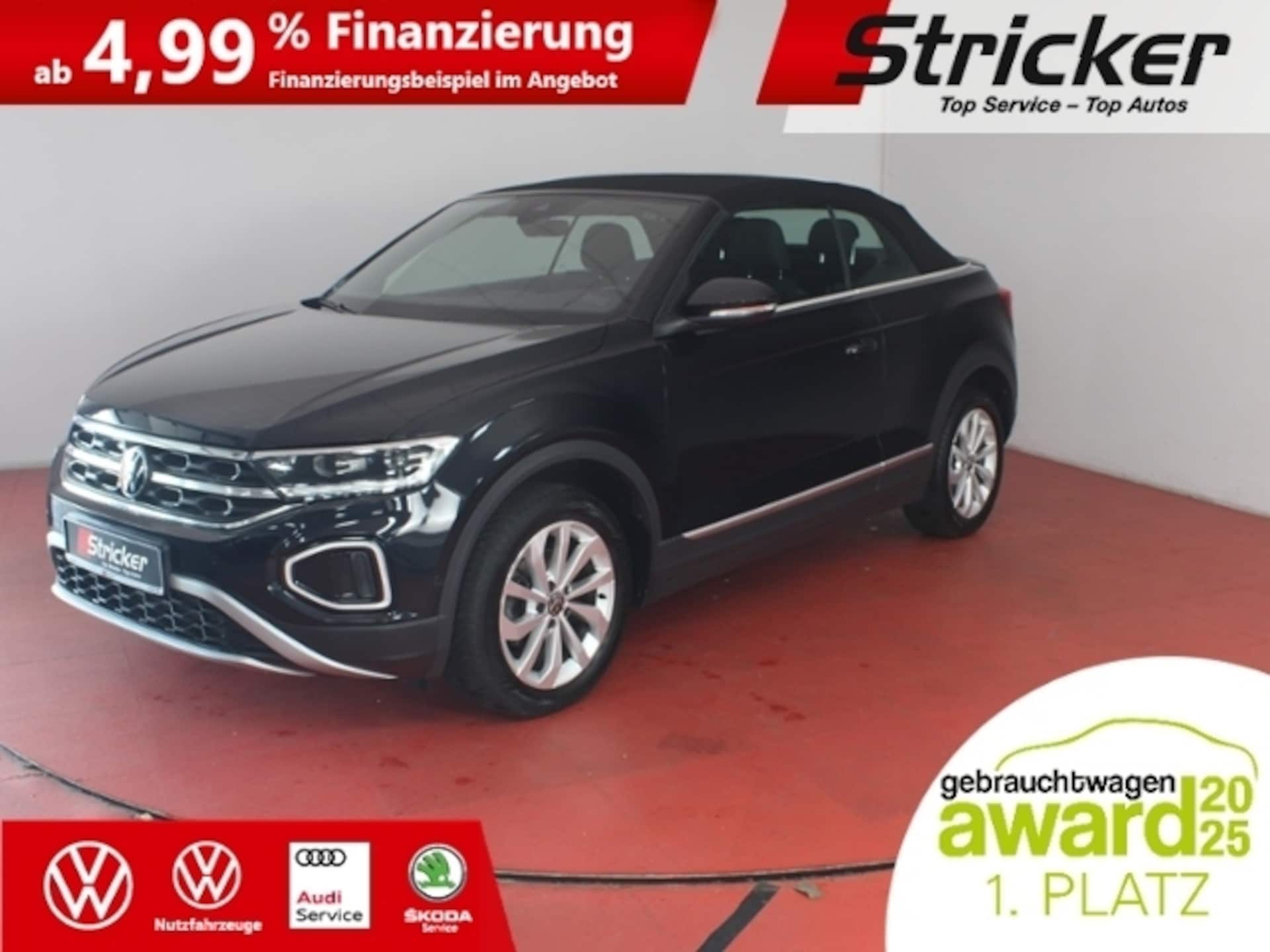 Volkswagen T-Roc Cabriolet — Volkswagen T-Roc Cabriolet T-Roc 1.5TSI DSG 237,-ohne Anzahlung ACC Sitzheizung