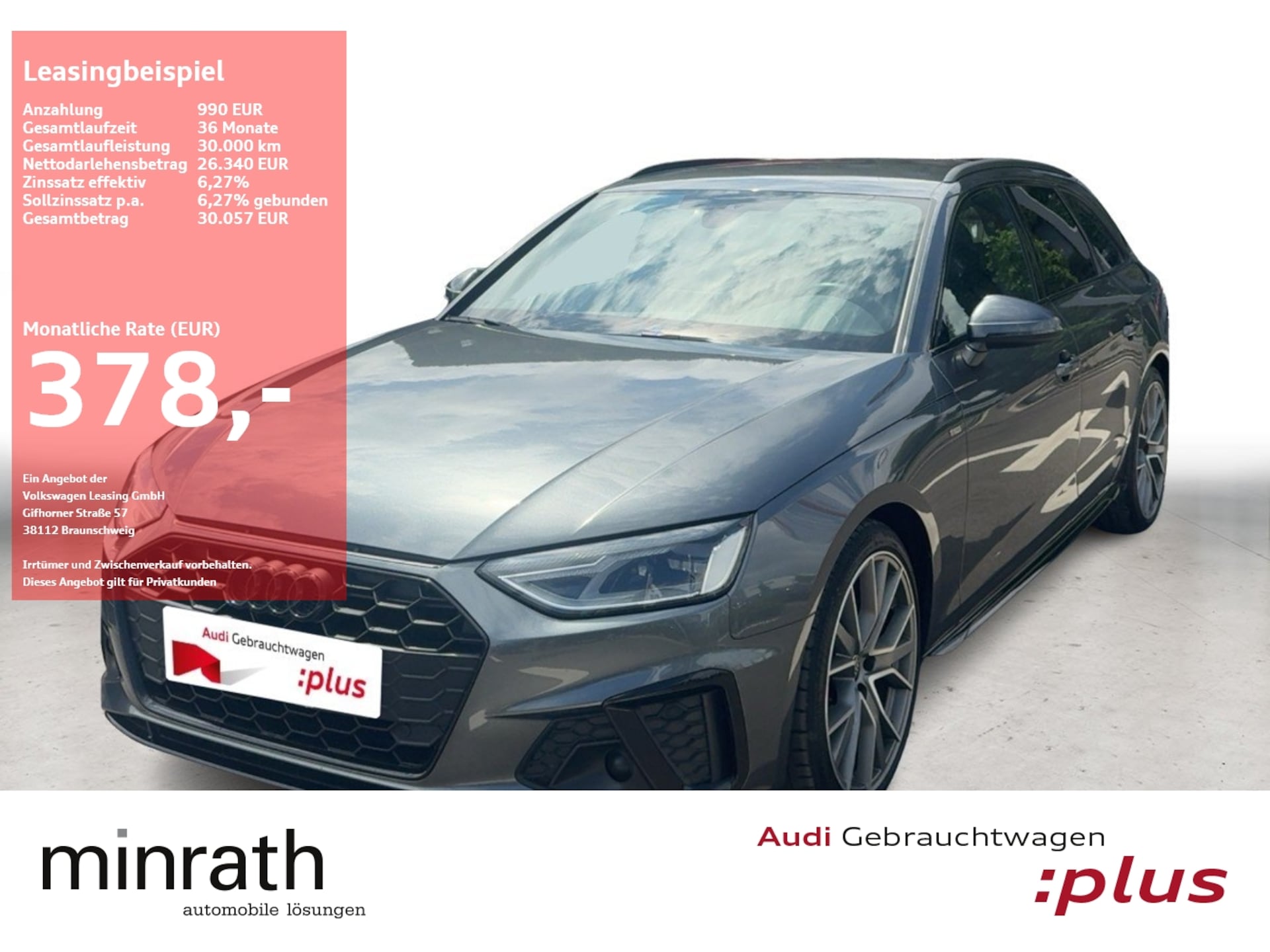 Audi A4 Avant S line