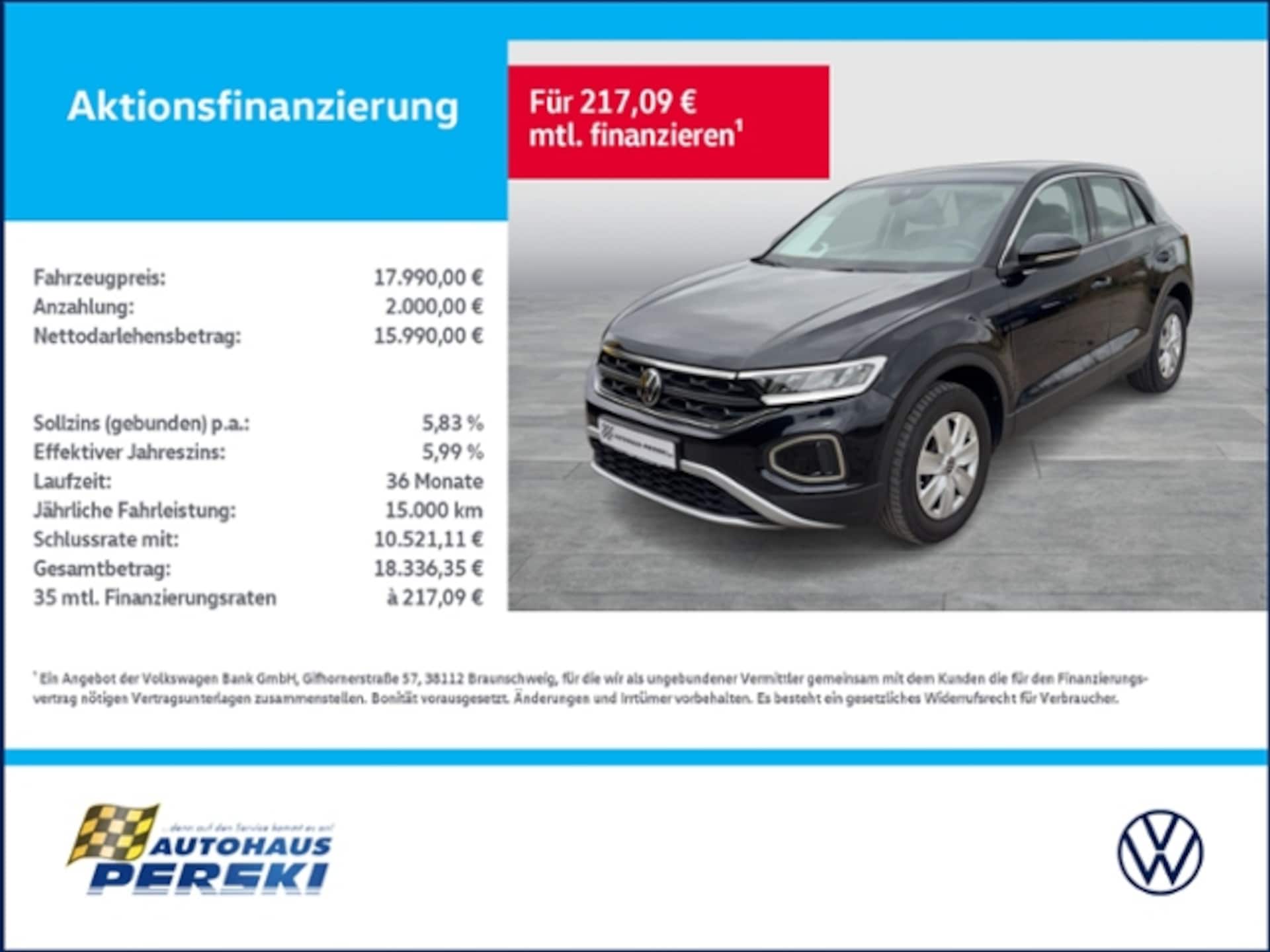 Volkswagen T-Roc Basis-Modell