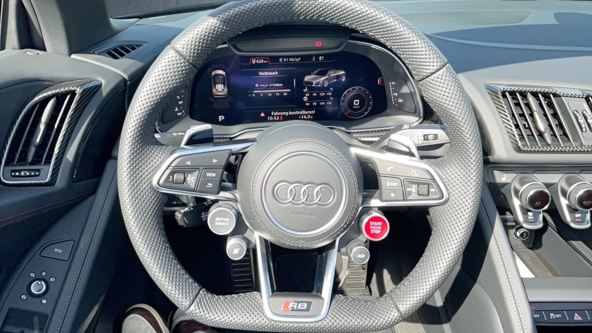 Image about Audi R8 Spyder R8 Spyder V10 performance quattro 456(620) kW(PS) S tronic