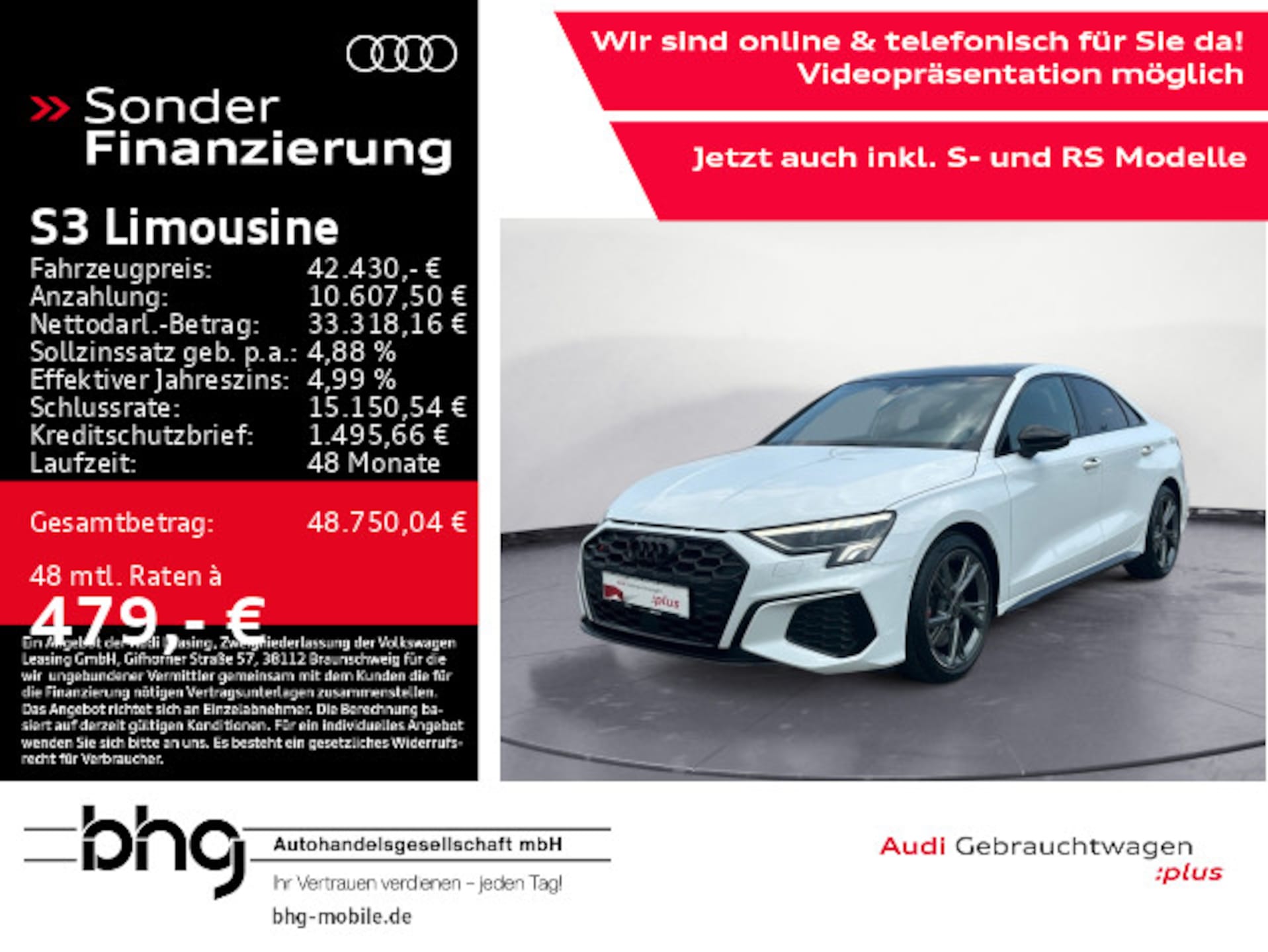 Audi S3 Limousine