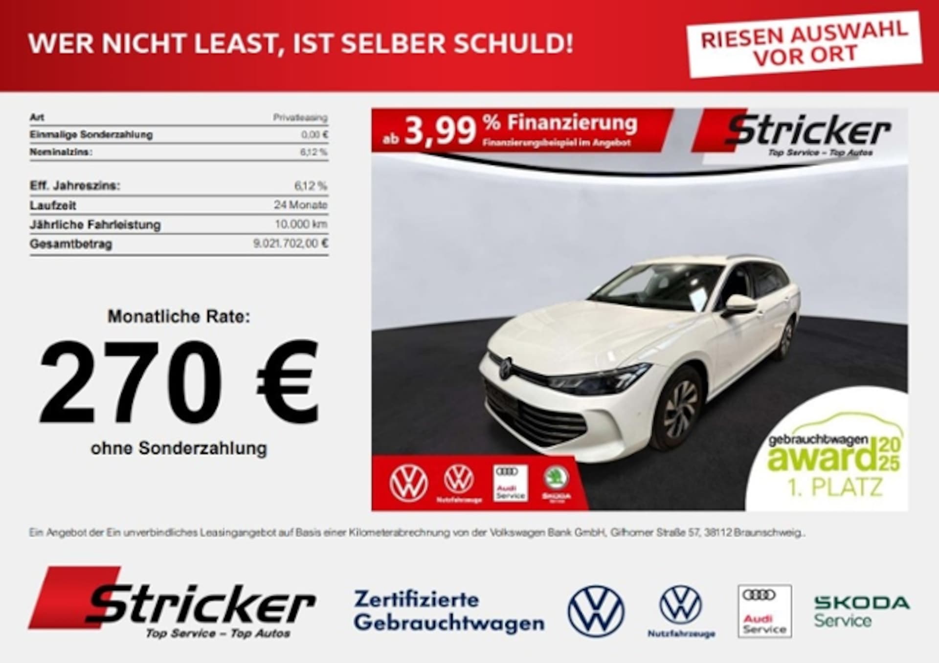Volkswagen Passat 2024