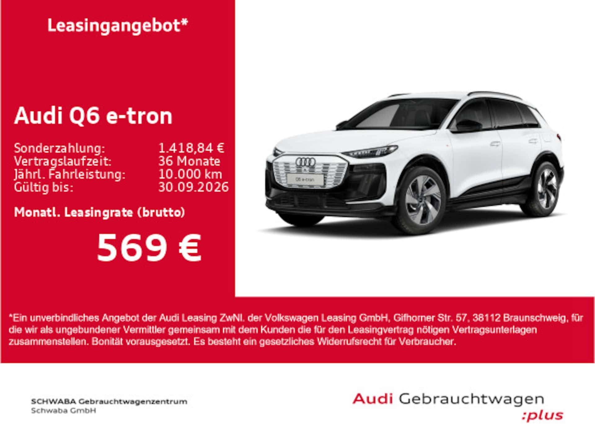 Audi Q6 SUV e-tron