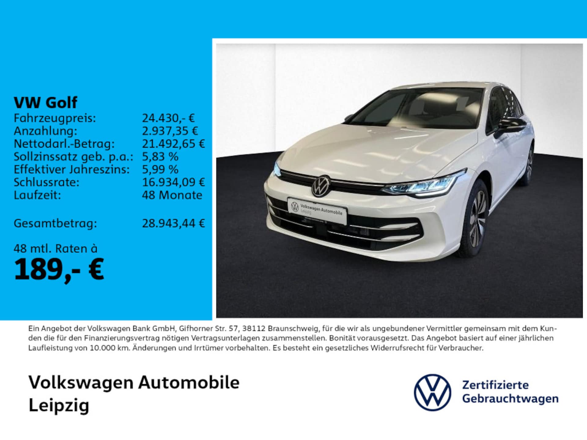 Volkswagen Golf Life