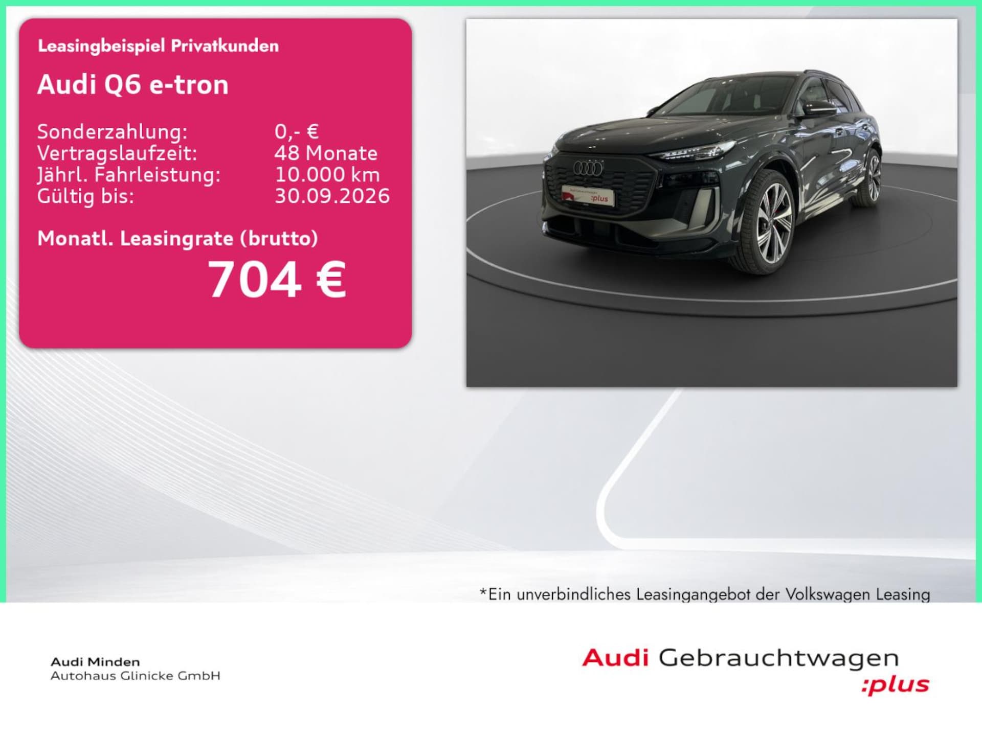 Audi Q6 SUV e-tron