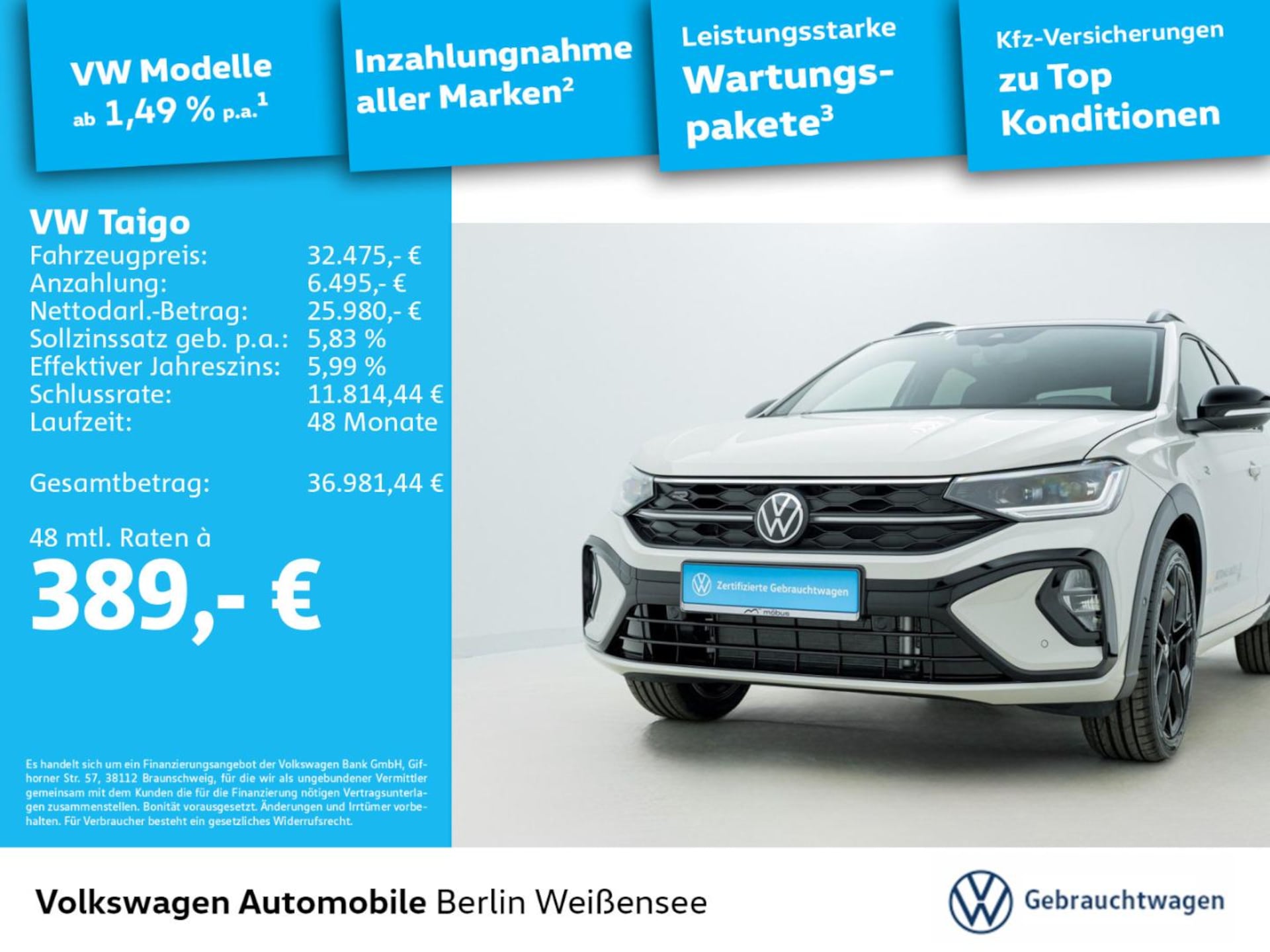 Volkswagen Taigo R-Line