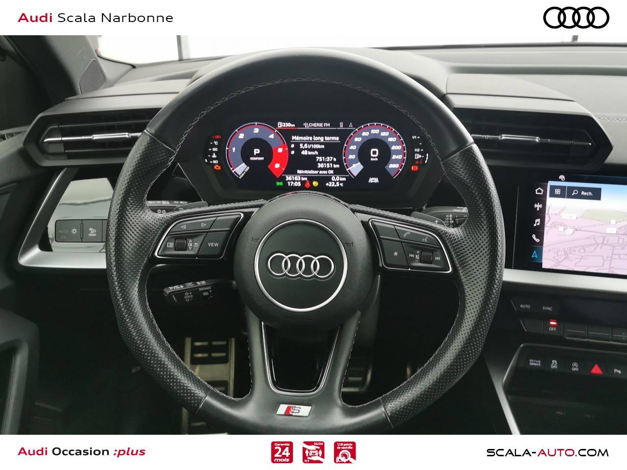 Image about Audi A3 Sportback S line 30 TDI 85 kW (116 ch) S tronic