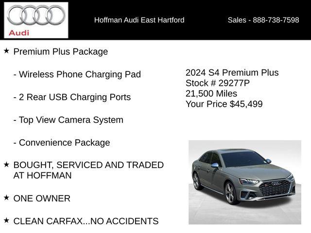 2024 Audi S4 Premium Plus - Photo 18