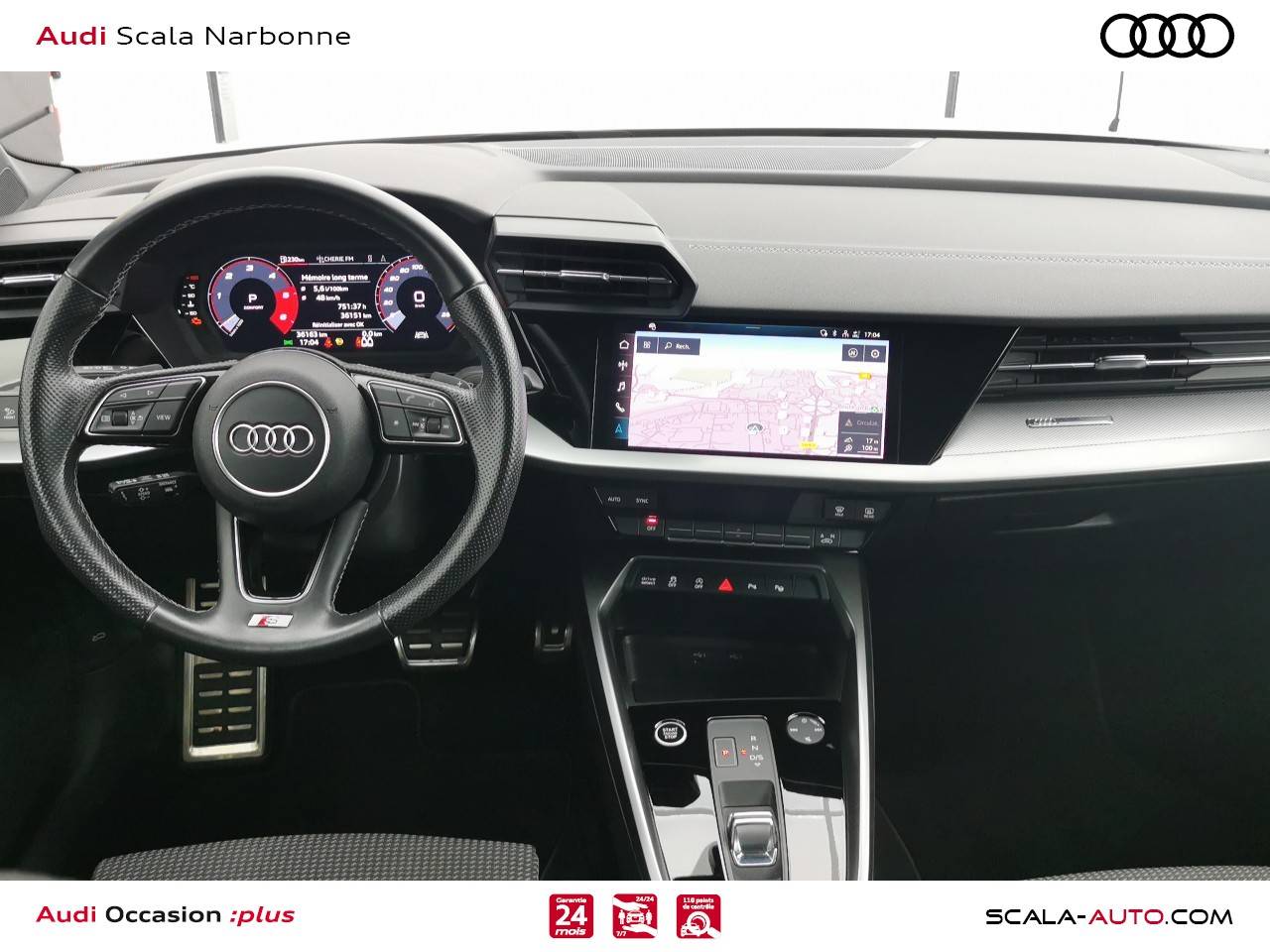 Image about Audi A3 Sportback S line 30 TDI 85 kW (116 ch) S tronic