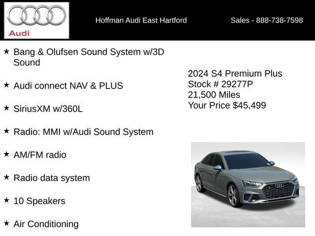 2024 Audi S4 Premium Plus - Photo 24