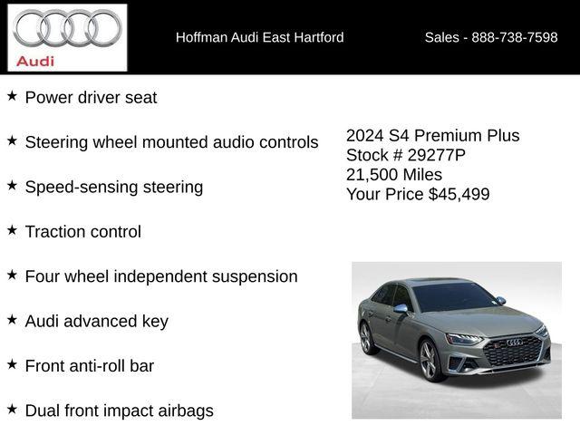 2024 Audi S4 Premium Plus - Photo 32
