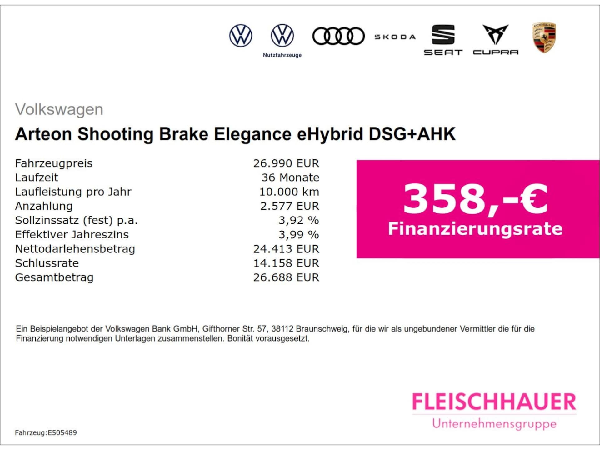 Volkswagen Arteon Shooting Brake Elegance