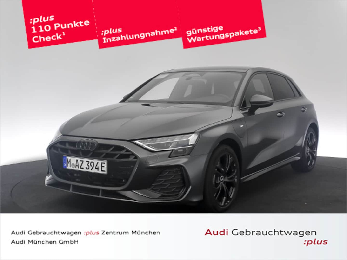 Bild über Audi A3 Sportback TFSI e TFSI e 150 kW S tronic - für weitere Informationen kontaktieren Sie den Audi Partner