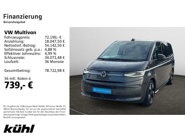 Volkswagen Multivan langversion