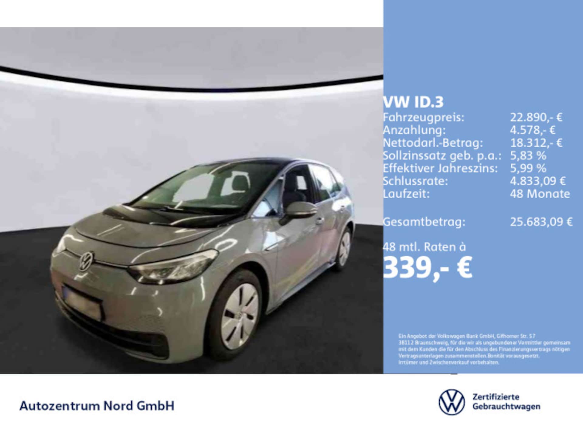 Volkswagen ID.3 Pro